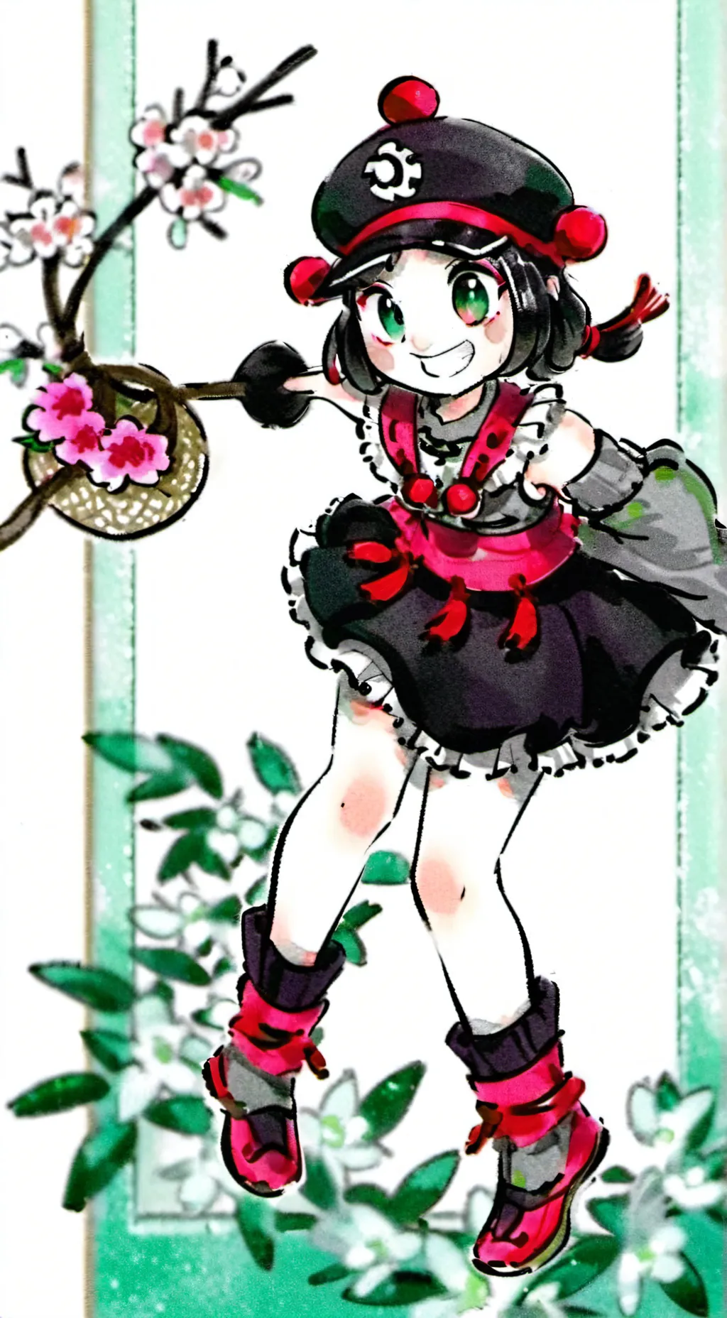 ai character: Florielle background