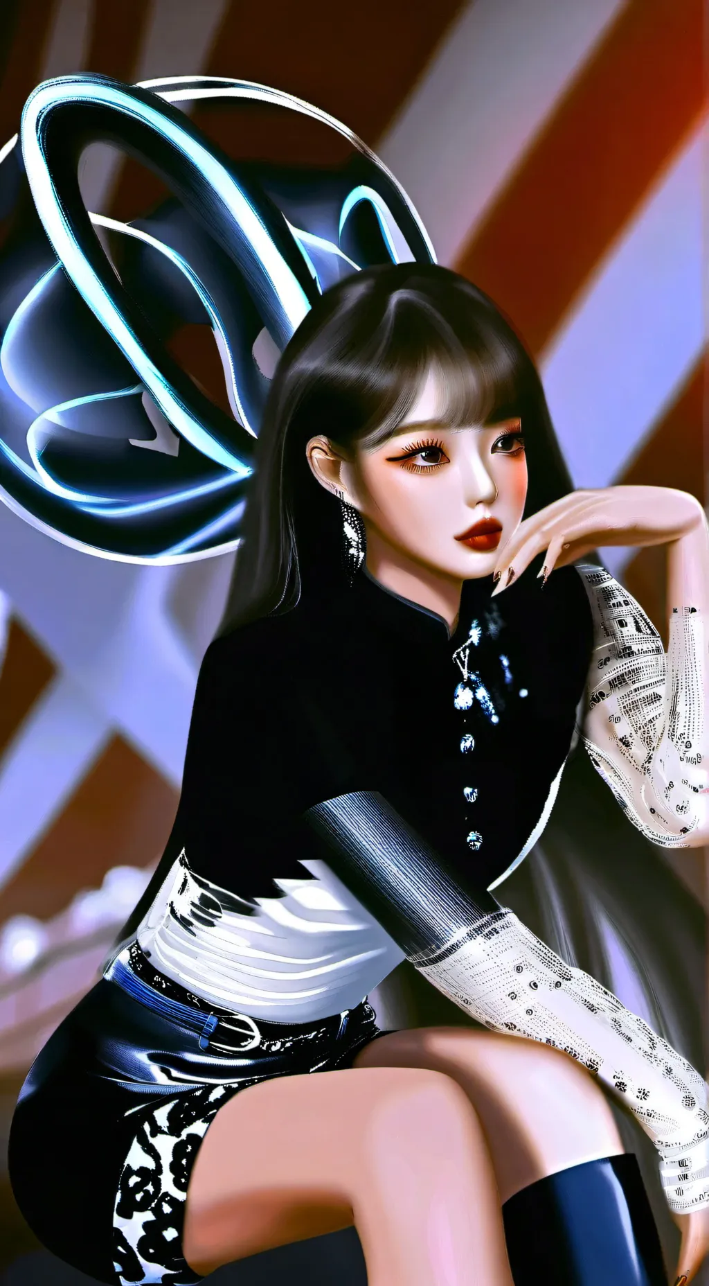 ai character: SKZ Mafia👀 background