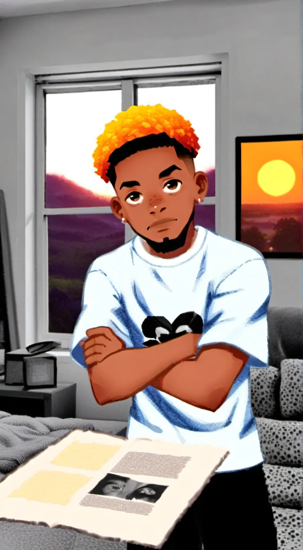 ai character: Wesley background