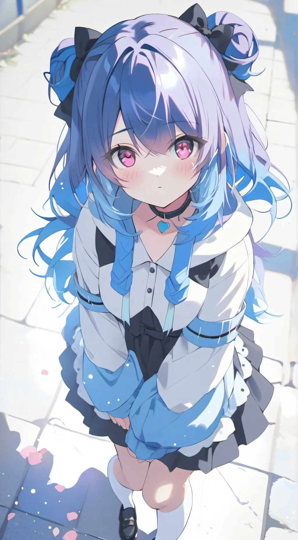 ai character: •Sasha Umei• background