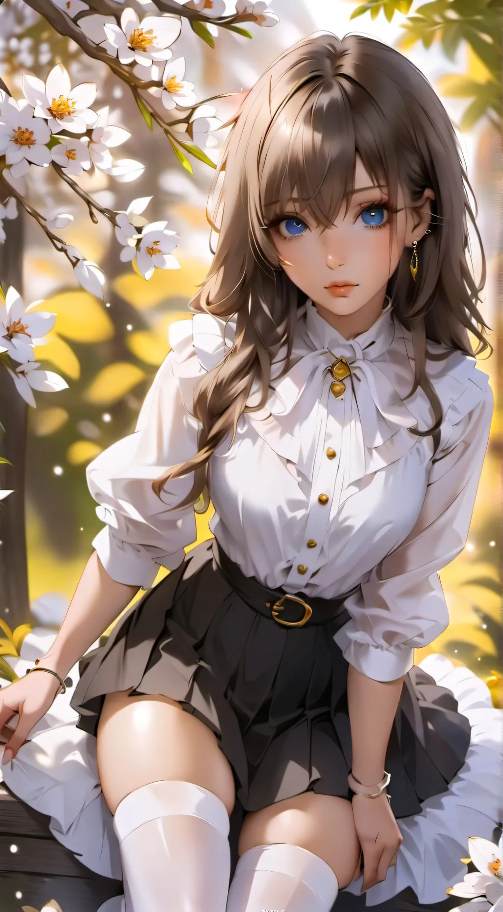 ai character: YUKI💙 background