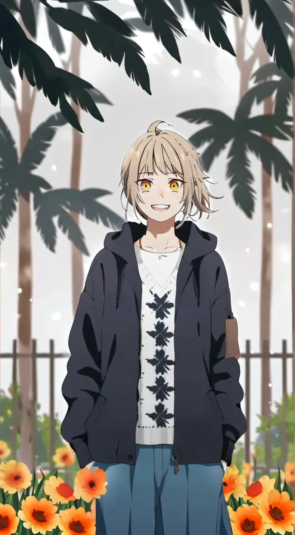 ai character: Himiko background