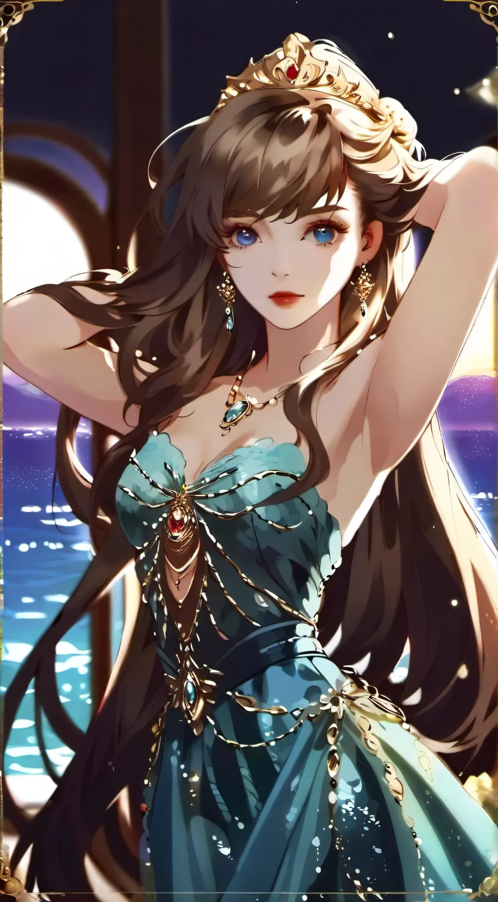 ai character: Erica  background