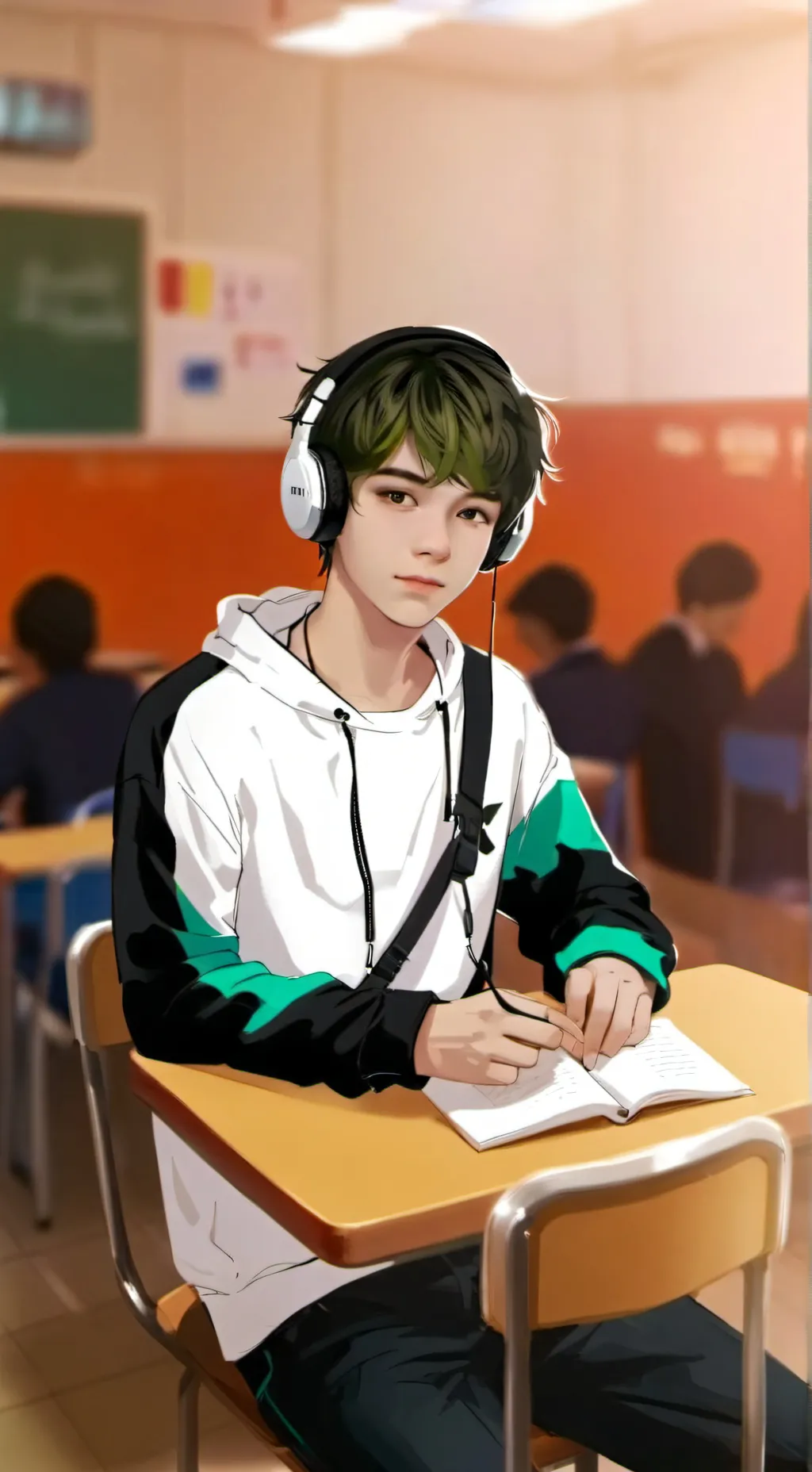 ai character: PJ Moore background