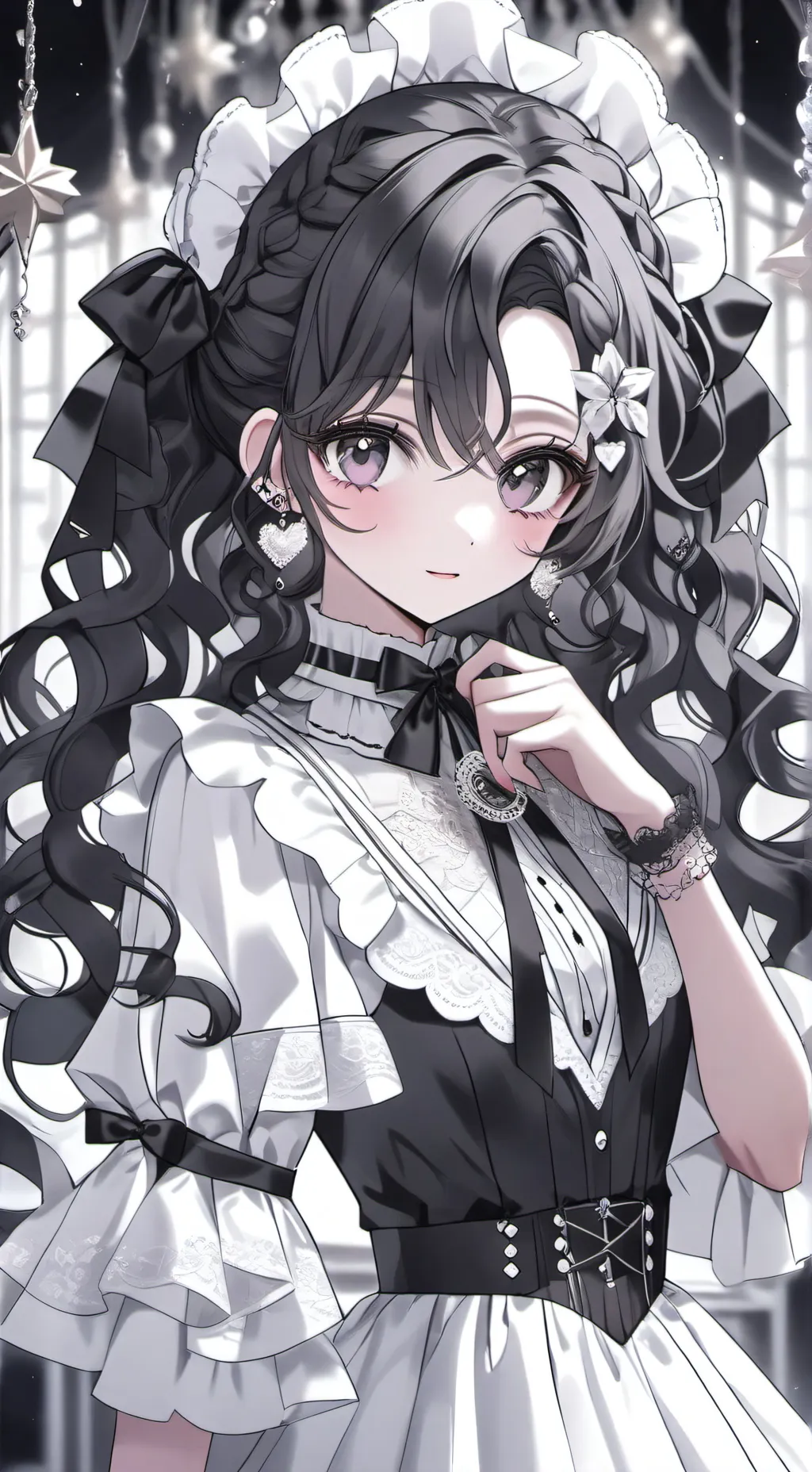 ai character: Heaven background