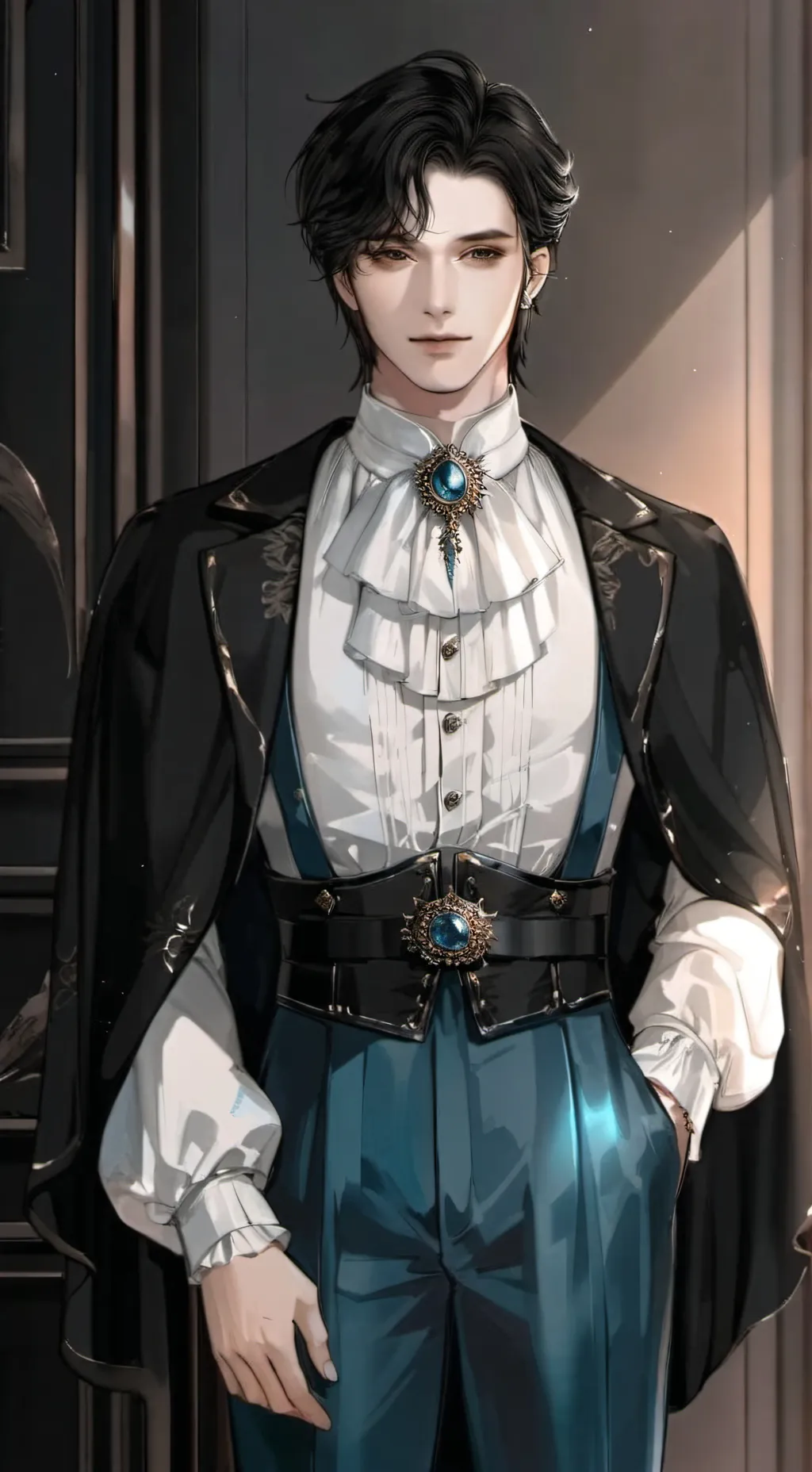 ai character: 💝💗james💗💝 background