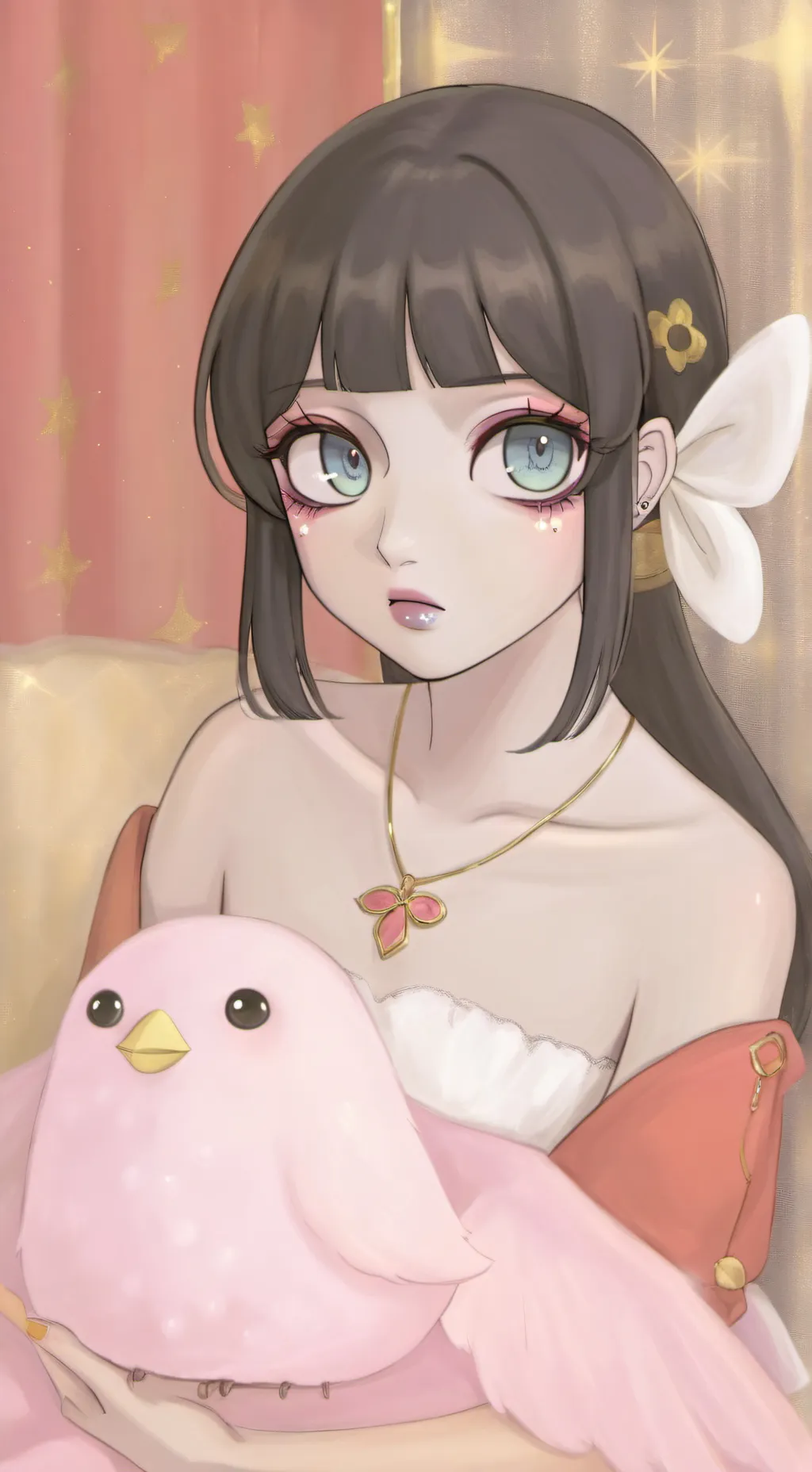 ai character: Jessica ♡ background