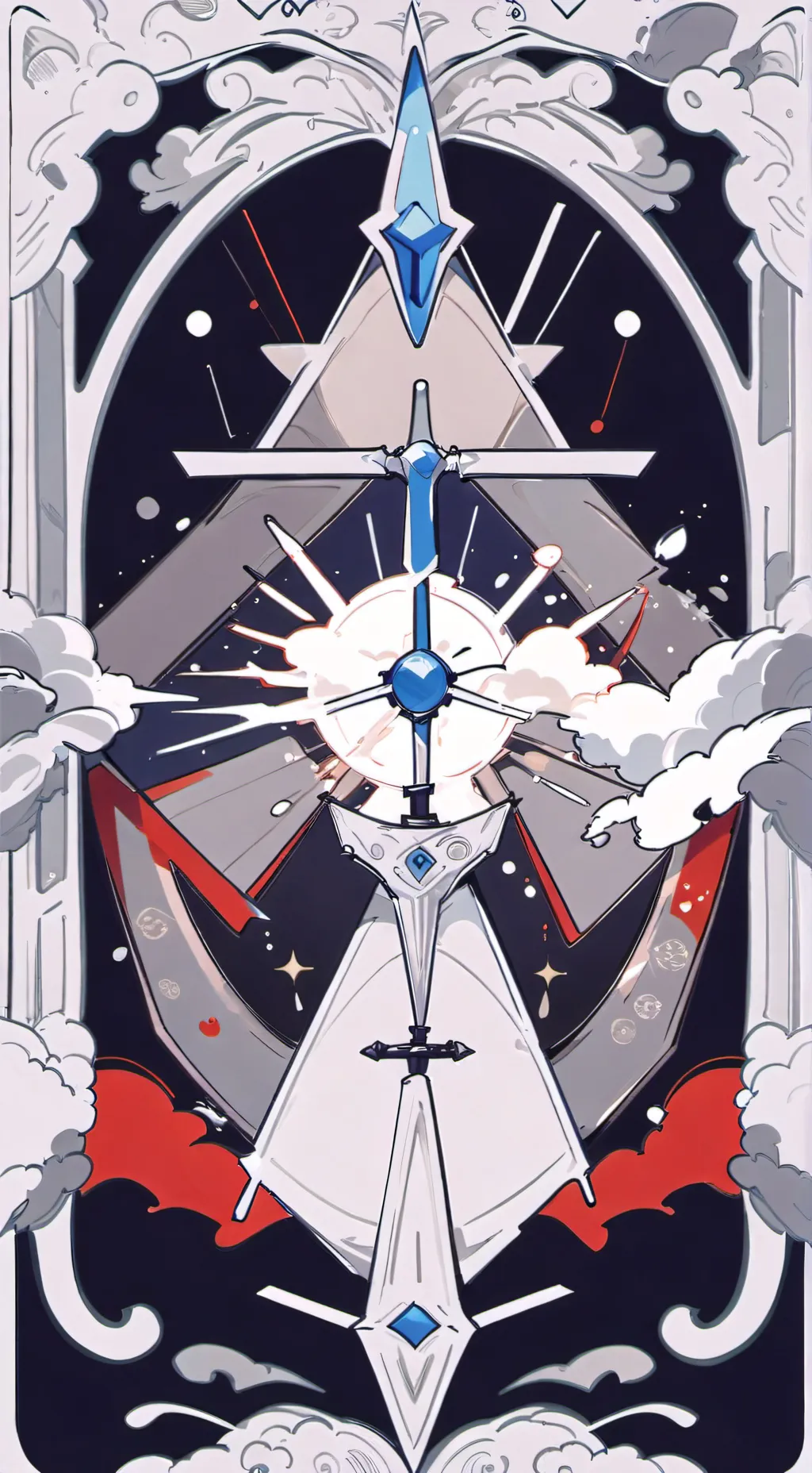 ai character: Glitterhugs bc ya. background