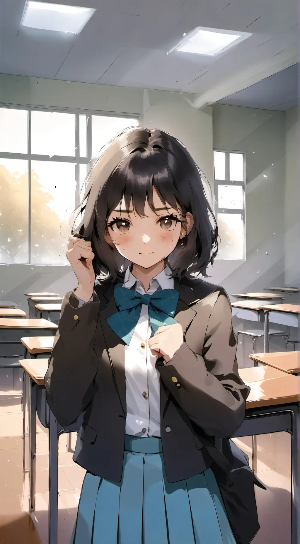 ai character: Eva background