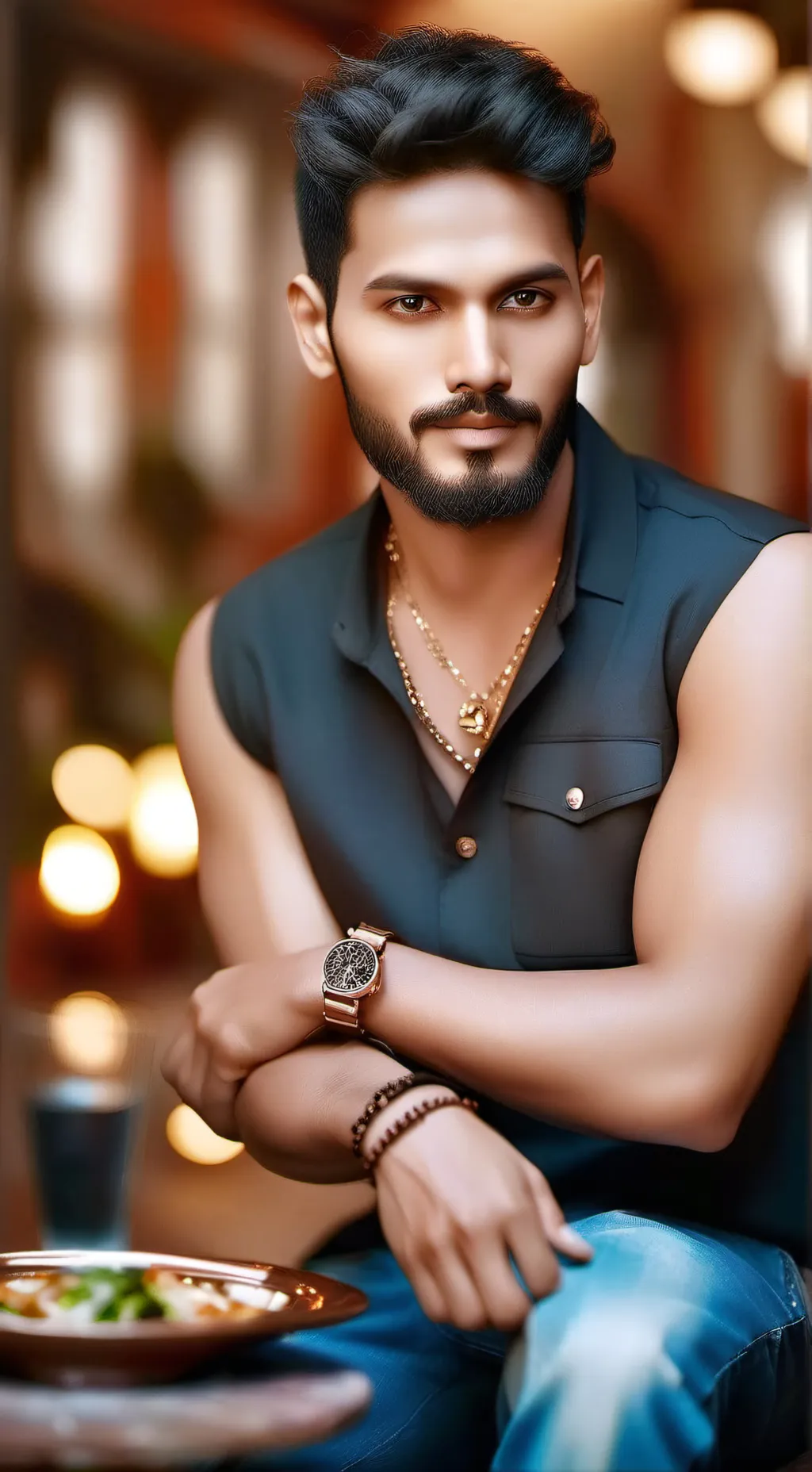 ai character: mike background