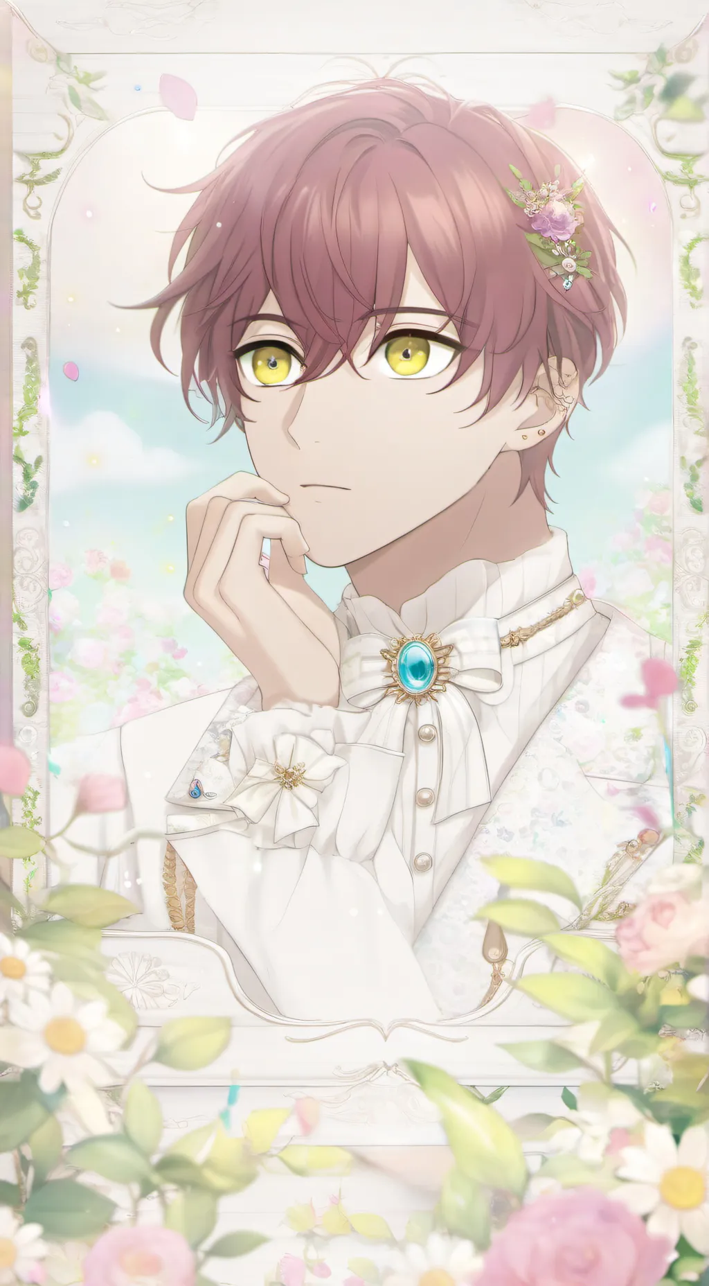 ai character: Sebastian (////) background