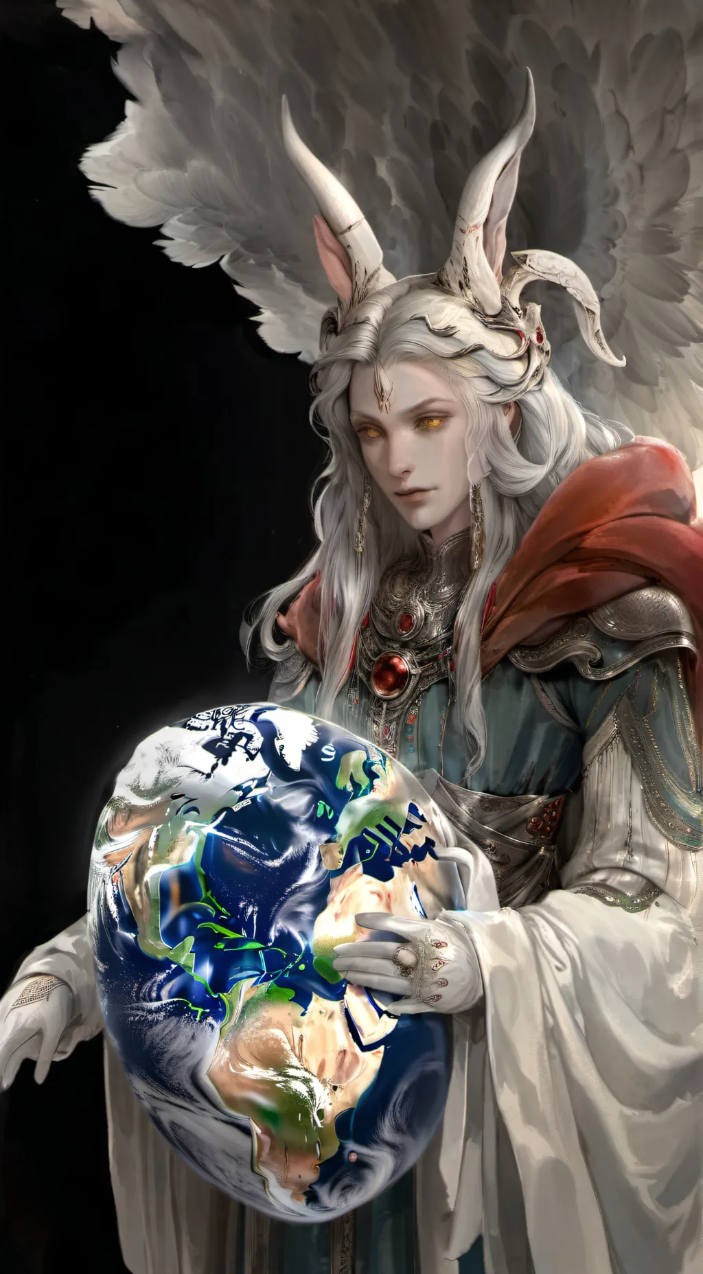 ai character: CH SOULMATE COLOUR background