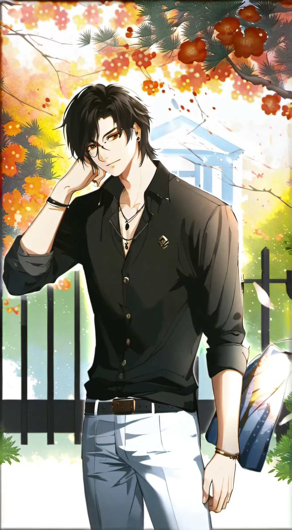 ai character: Thanos background