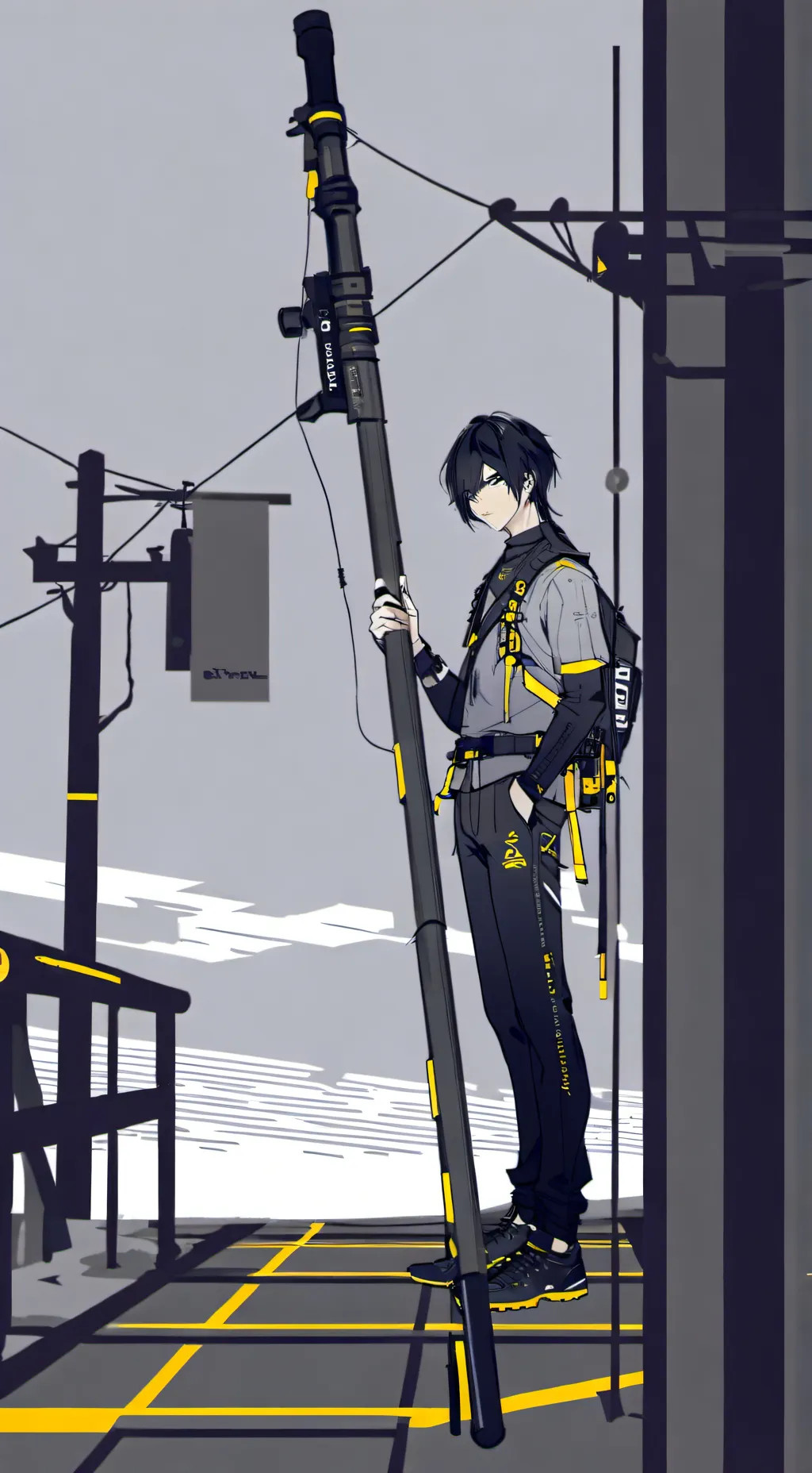 ai character: тг  background