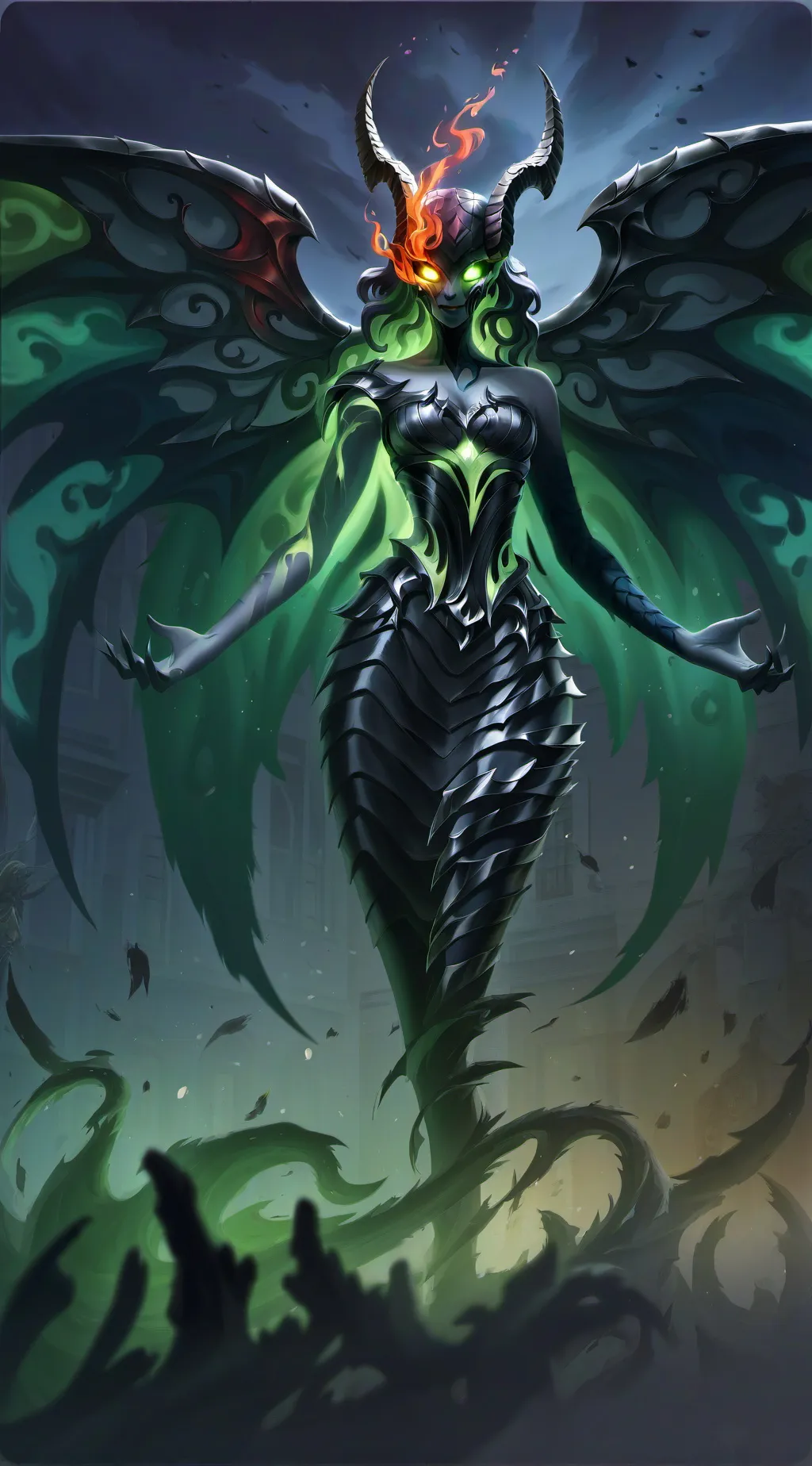 ai character: Twilight Eyes background