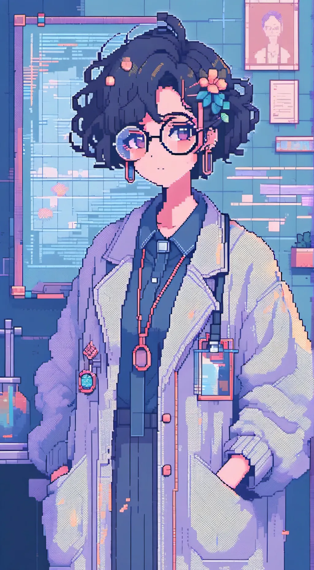 ai character: estrella  background