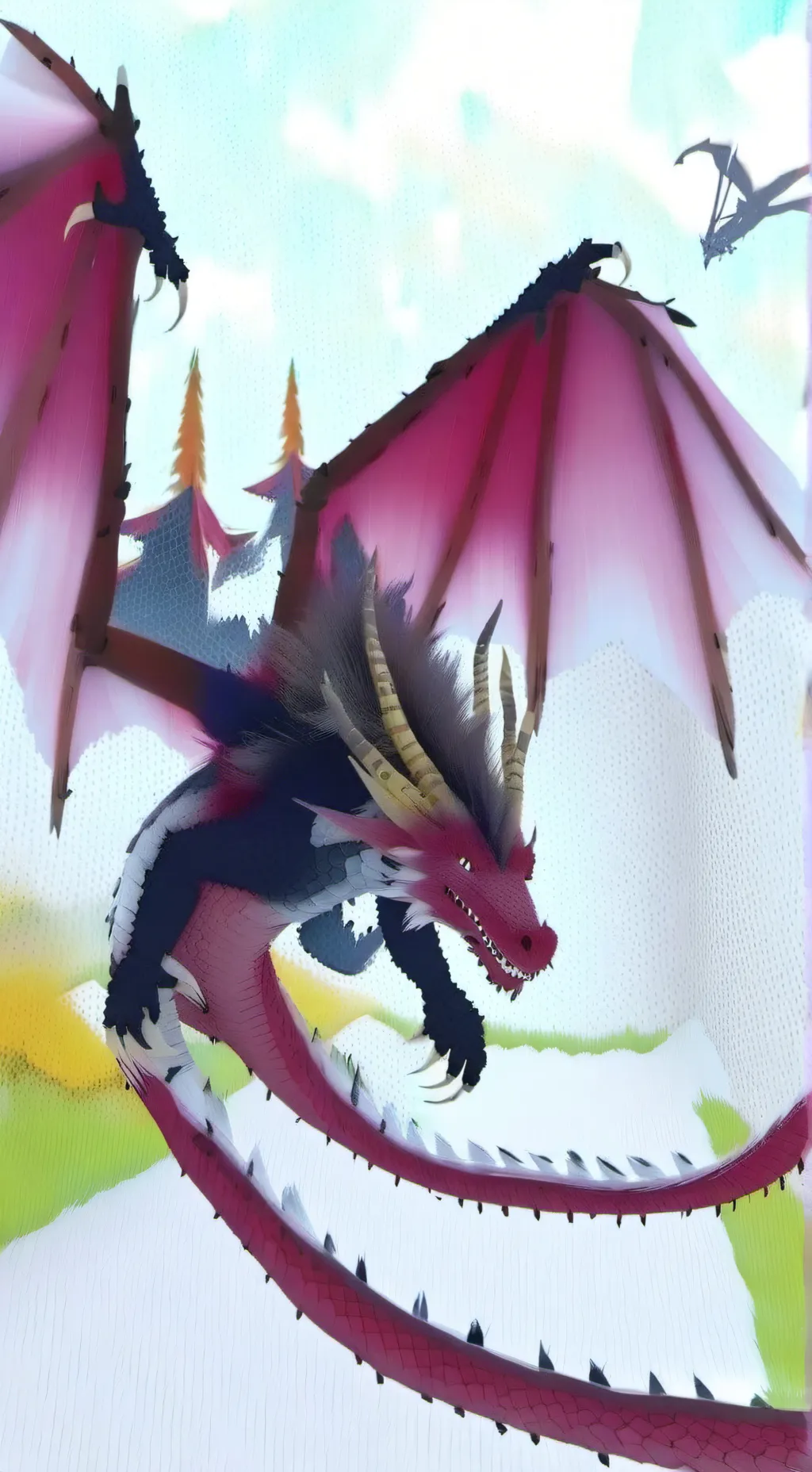 ai character: Draf background