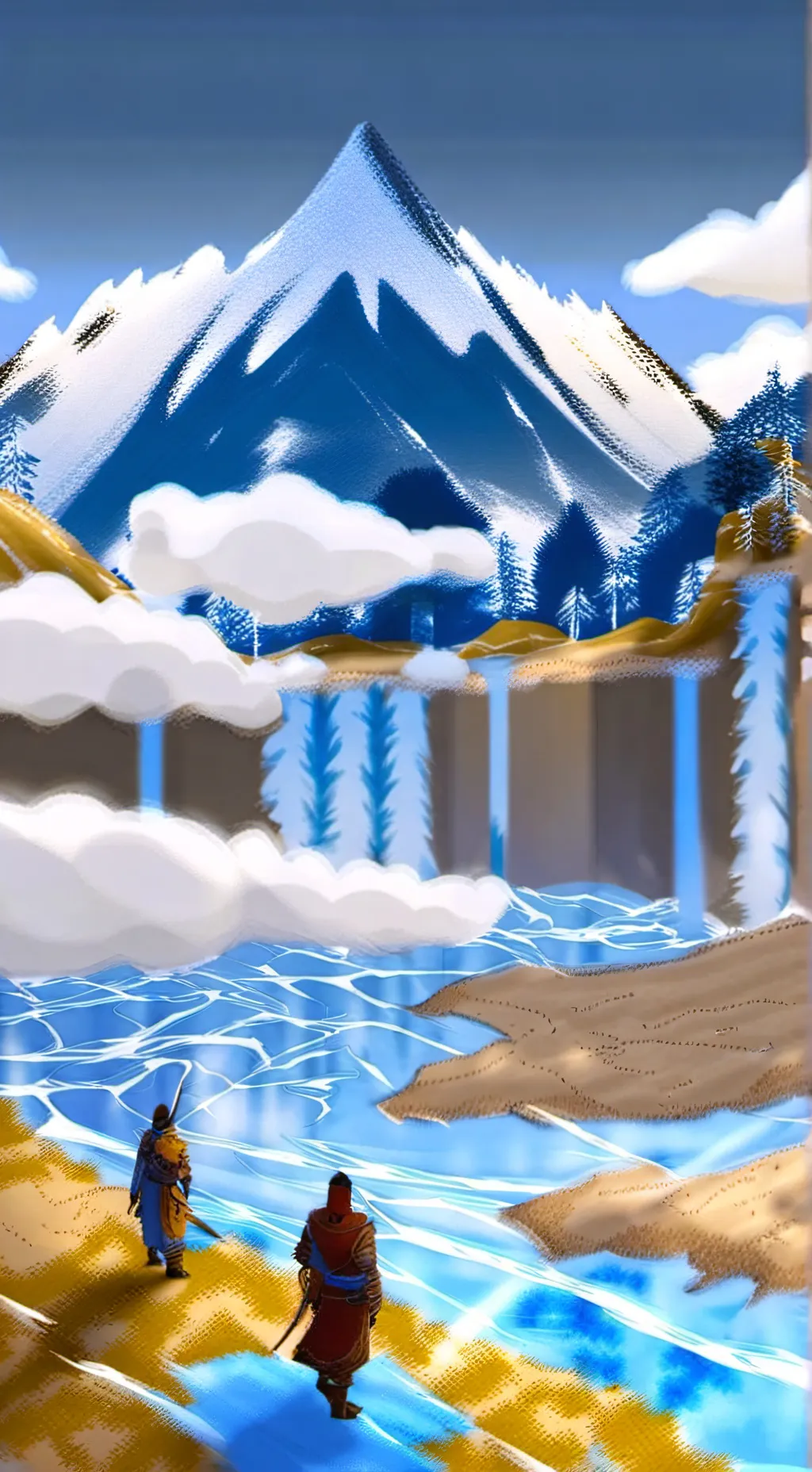 ai character: Cube jsab background