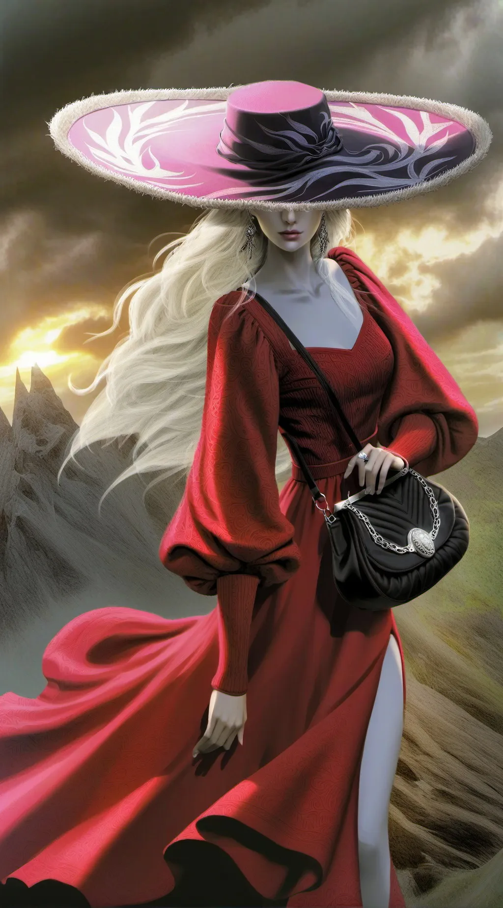 ai character: Auntie Flow background