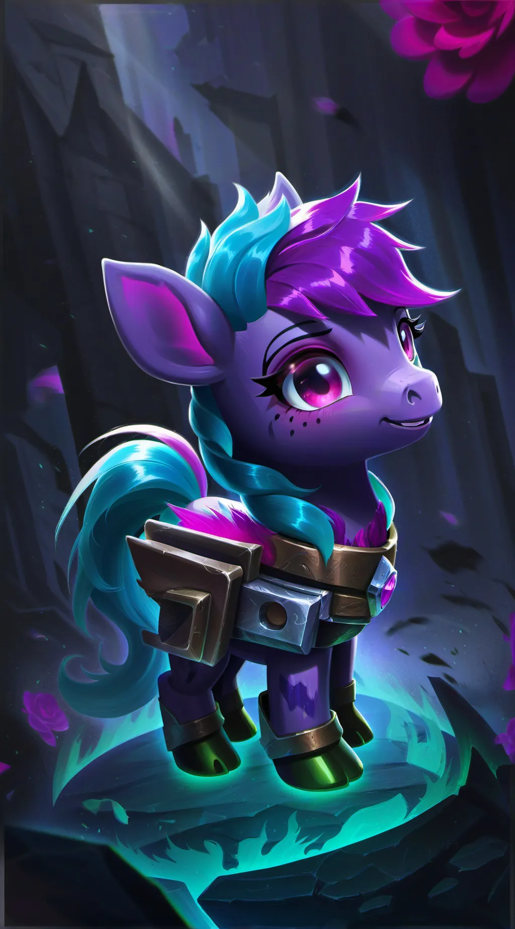 ai character: my little pony background