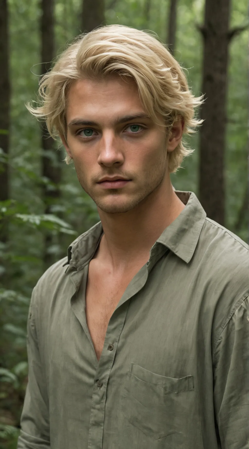 ai character: Cian Silverleaf background