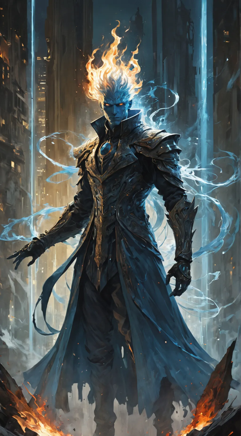 ai character: Lucien background