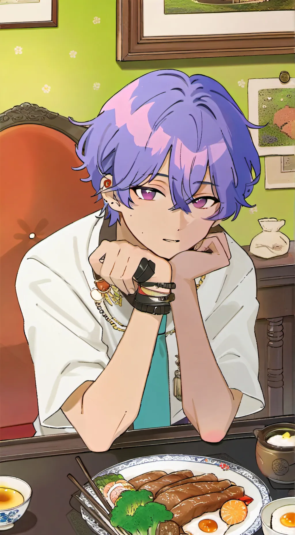 ai character: devan background