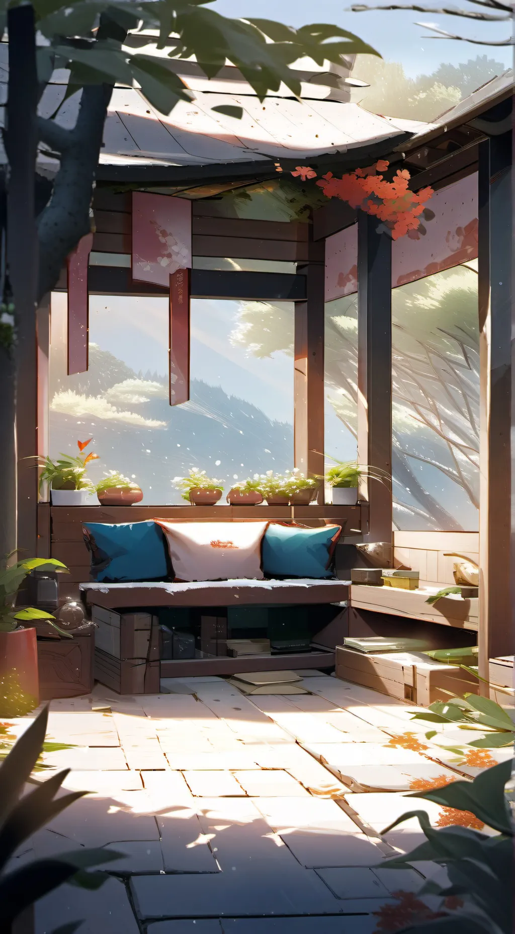 ai character: Kny Hashira background