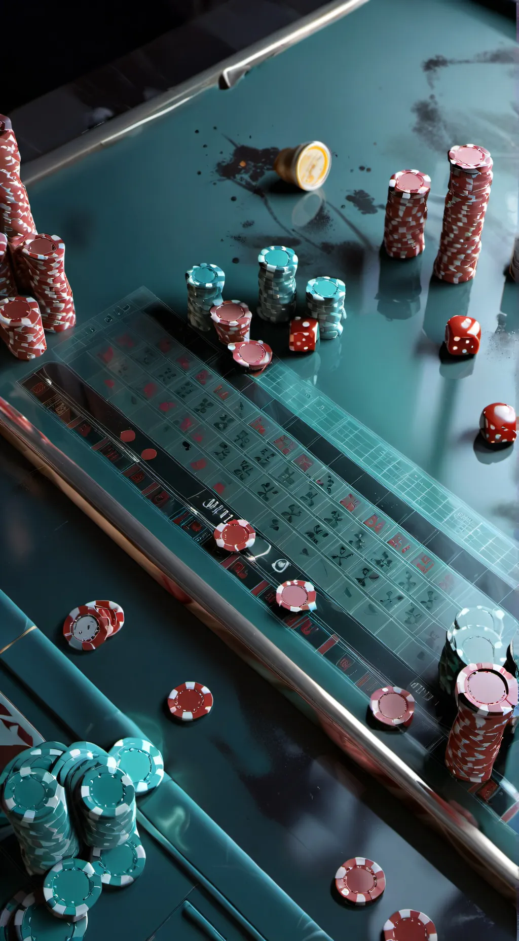 ai character: FS at a Casino background