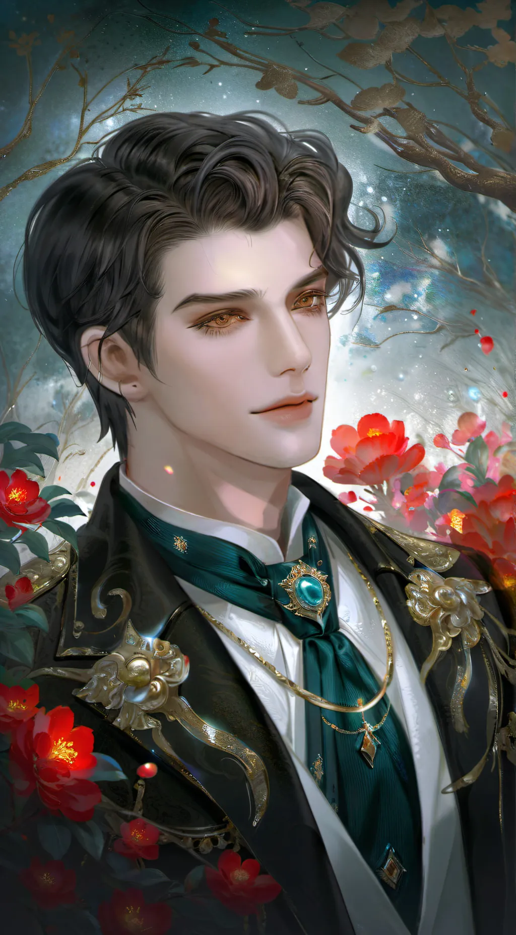 ai character: ▪︎📚▪︎Braxton▪︎📚▪︎ background