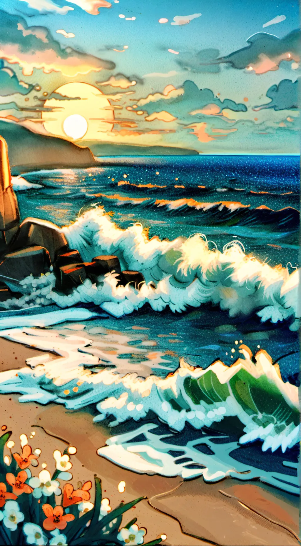 Talkie AI - Chat with Uppermoons beach