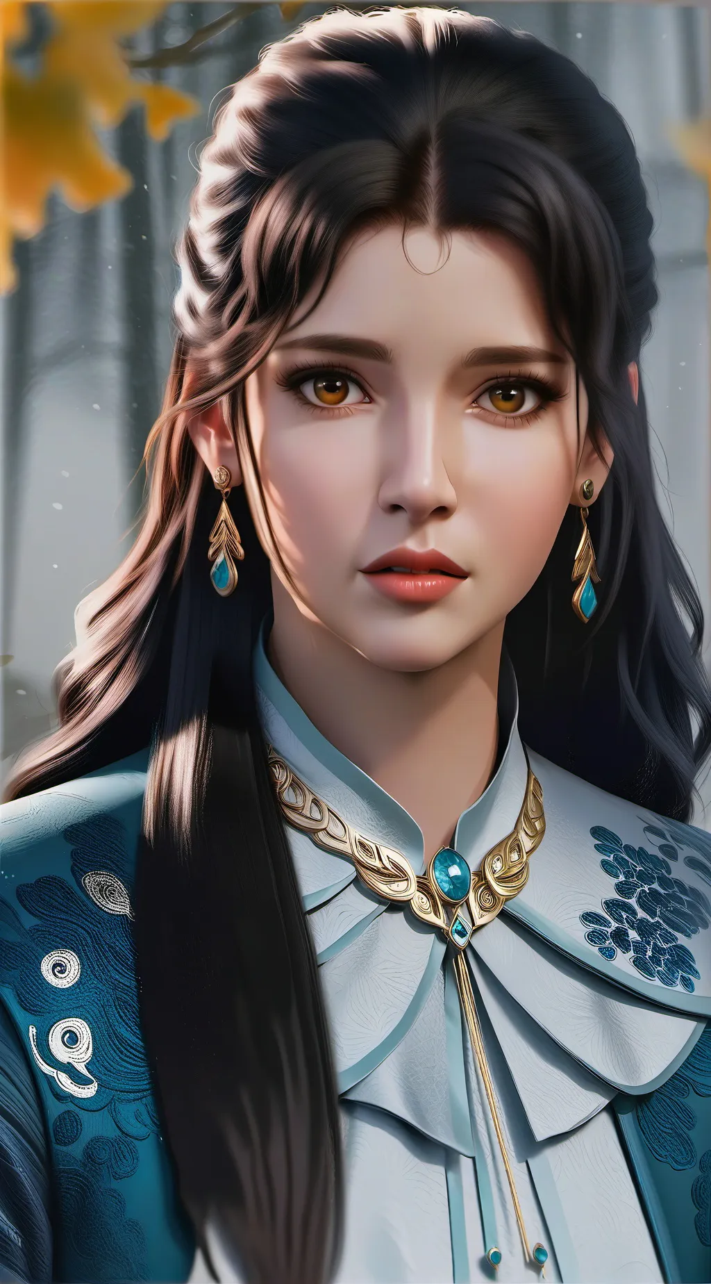 ai character: emily background