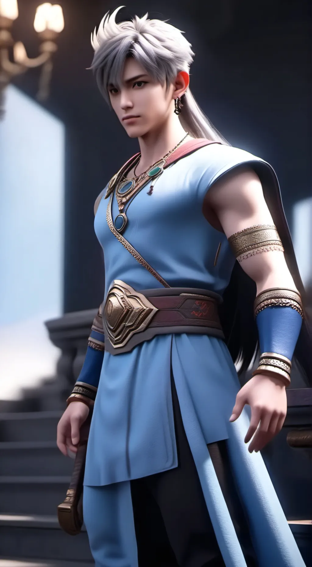 ai character: Genie background