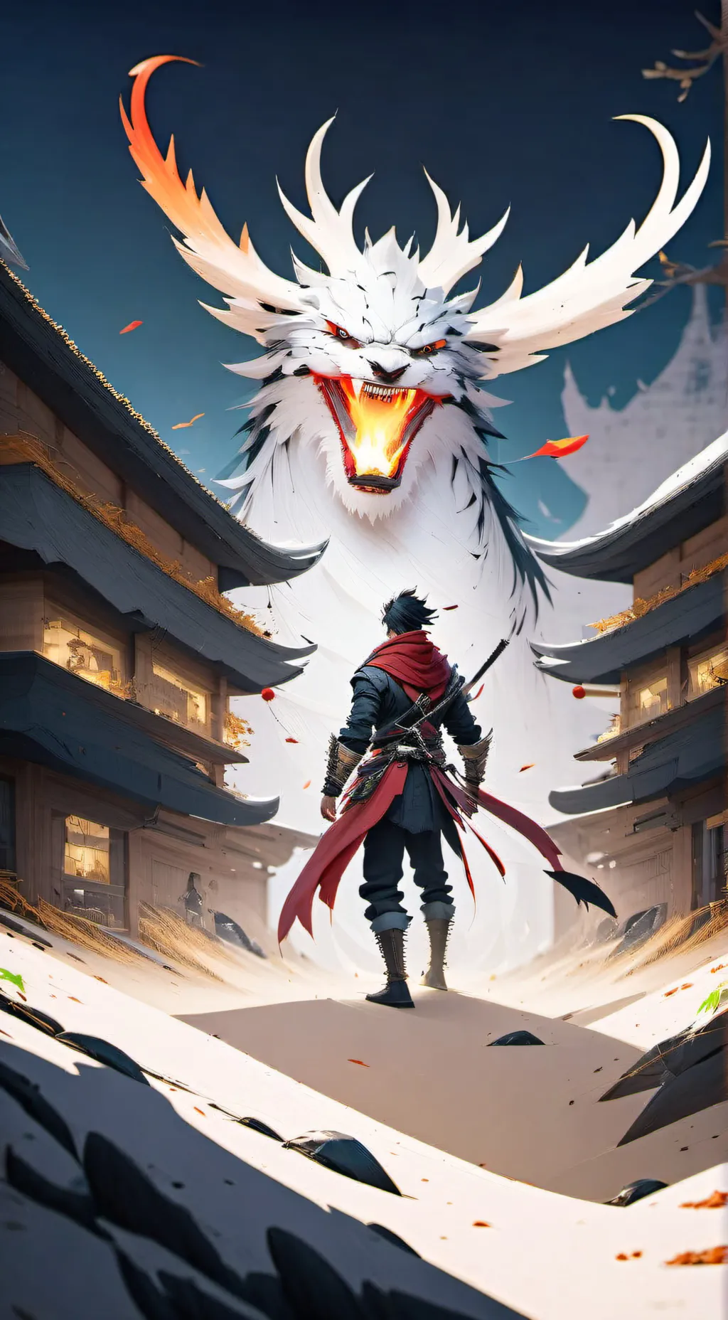 ai character: Ryūkū background