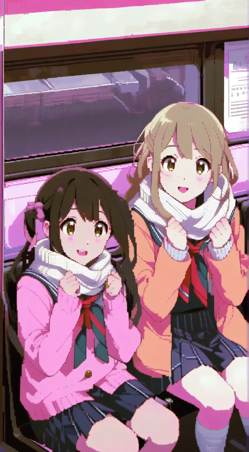 ai character: Toga x Ochako background