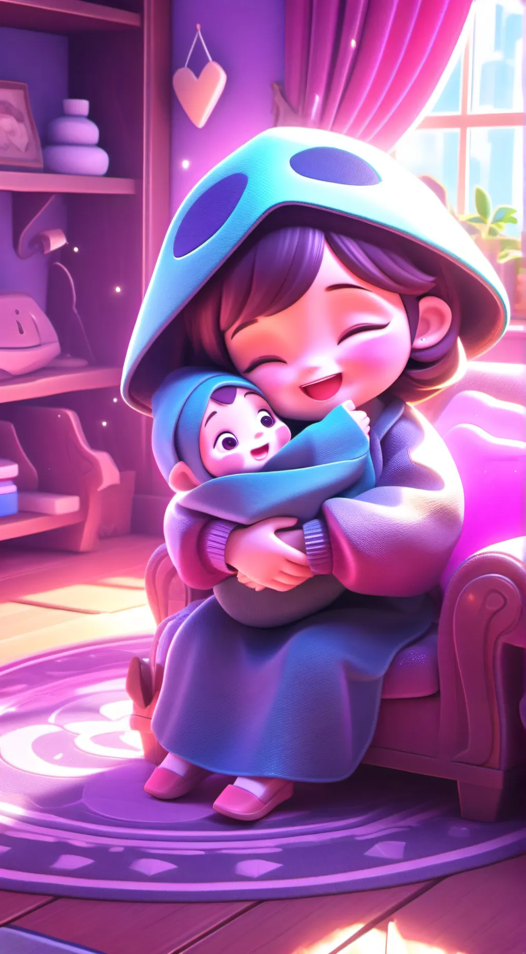 ai character: Baby background