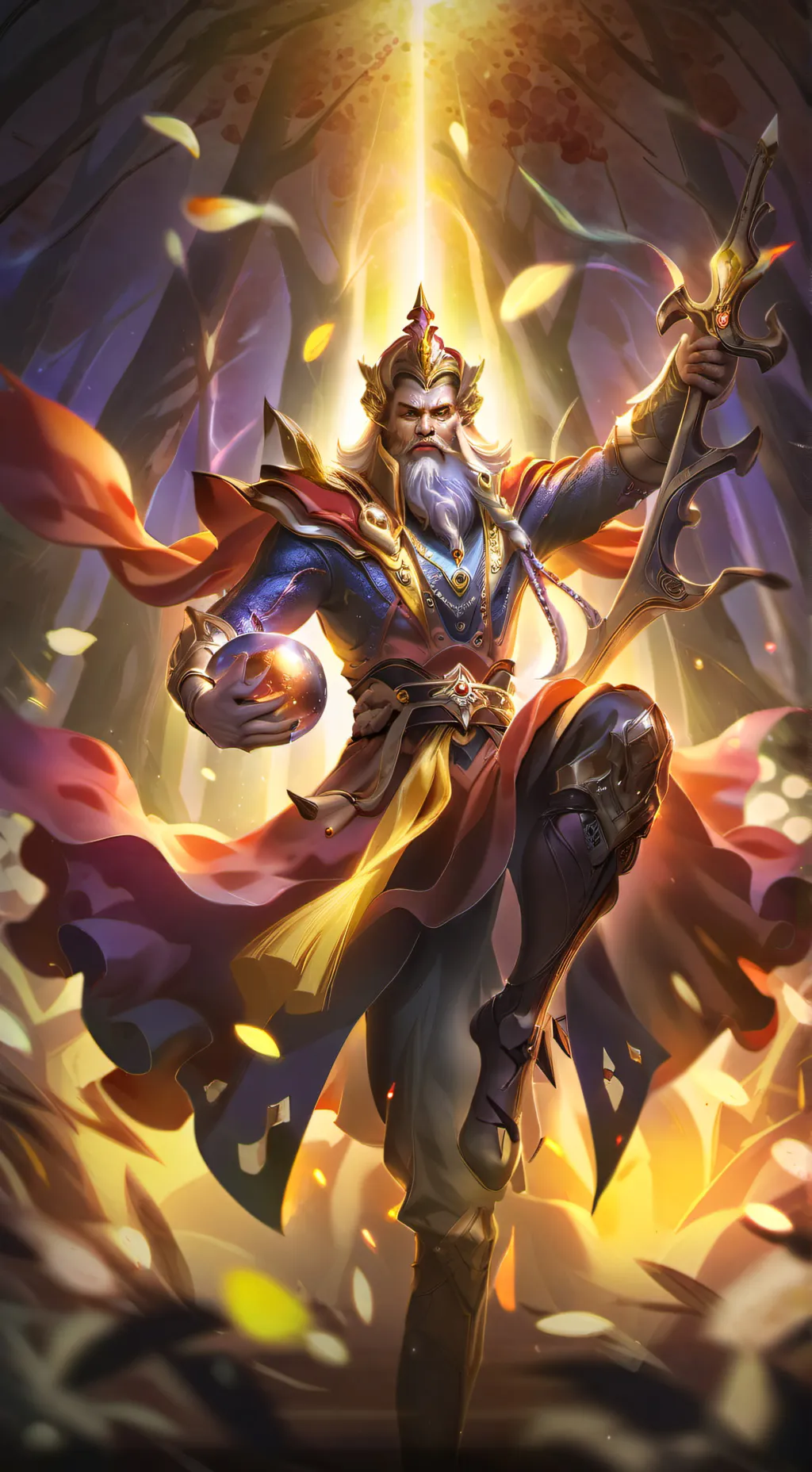 ai character: SovereignOfRealms background