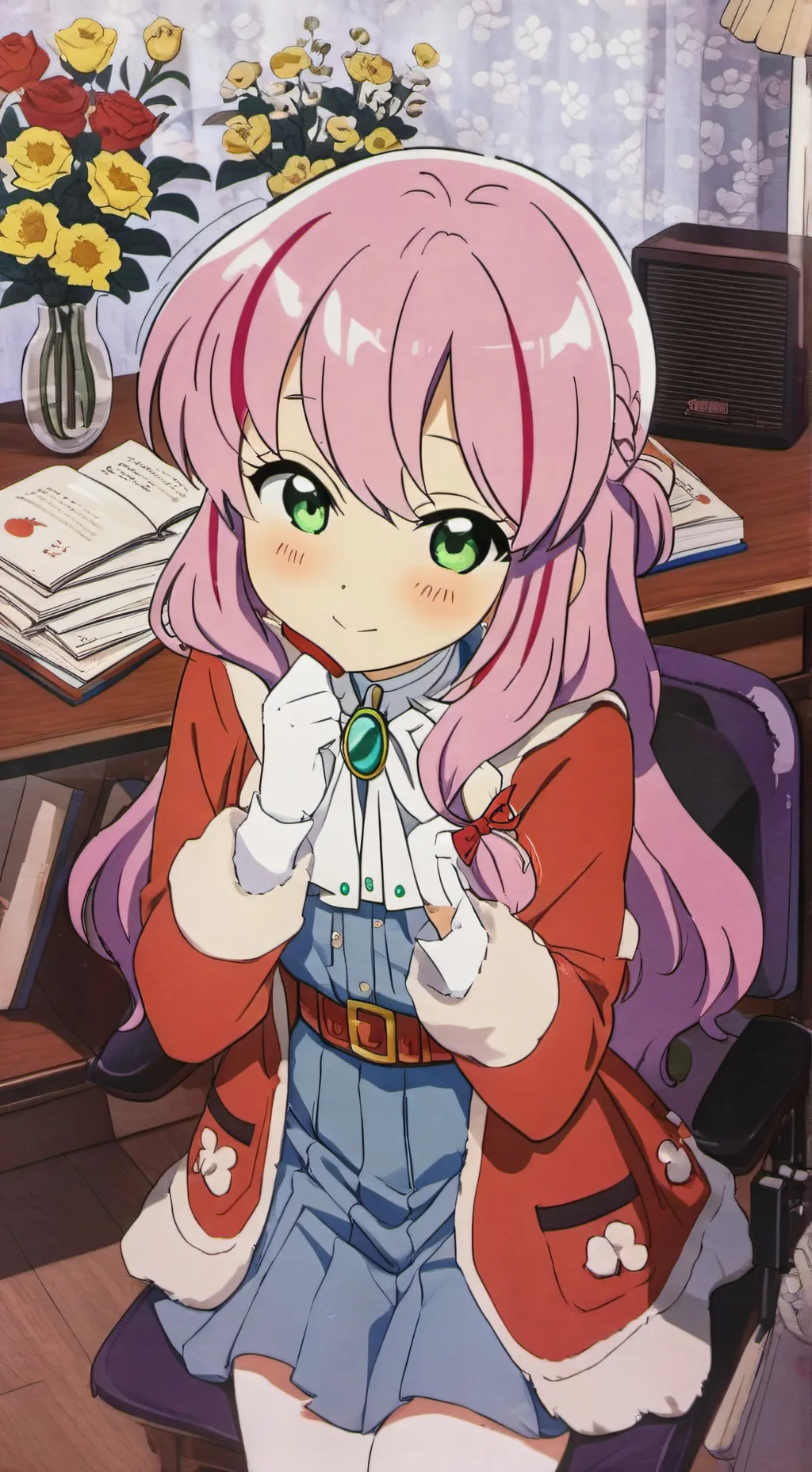 ai character: Mitsuri background