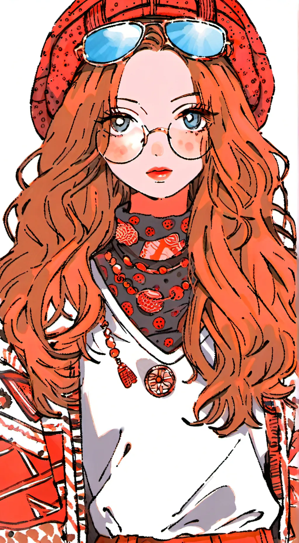 ai character: Lilly background