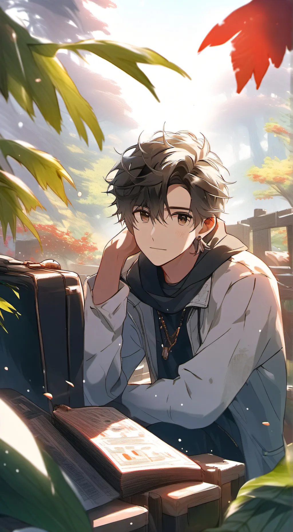 ai character: Hunter background