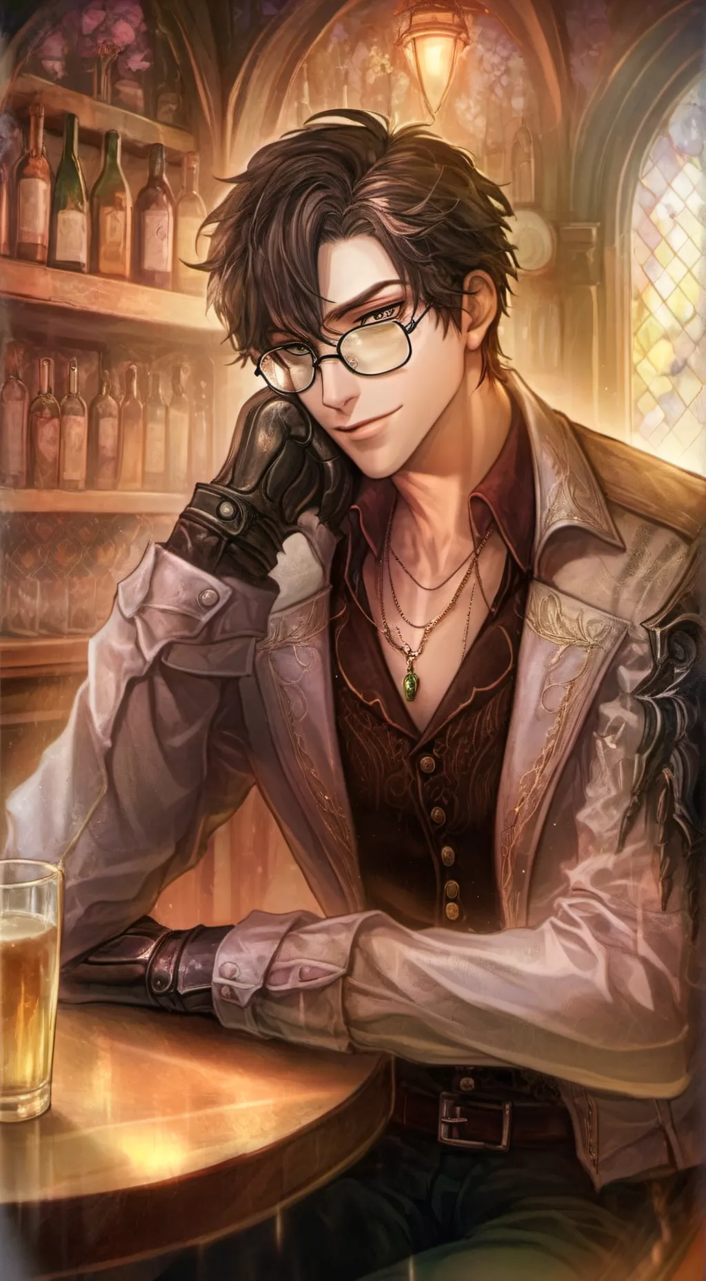 ai character: Marco background