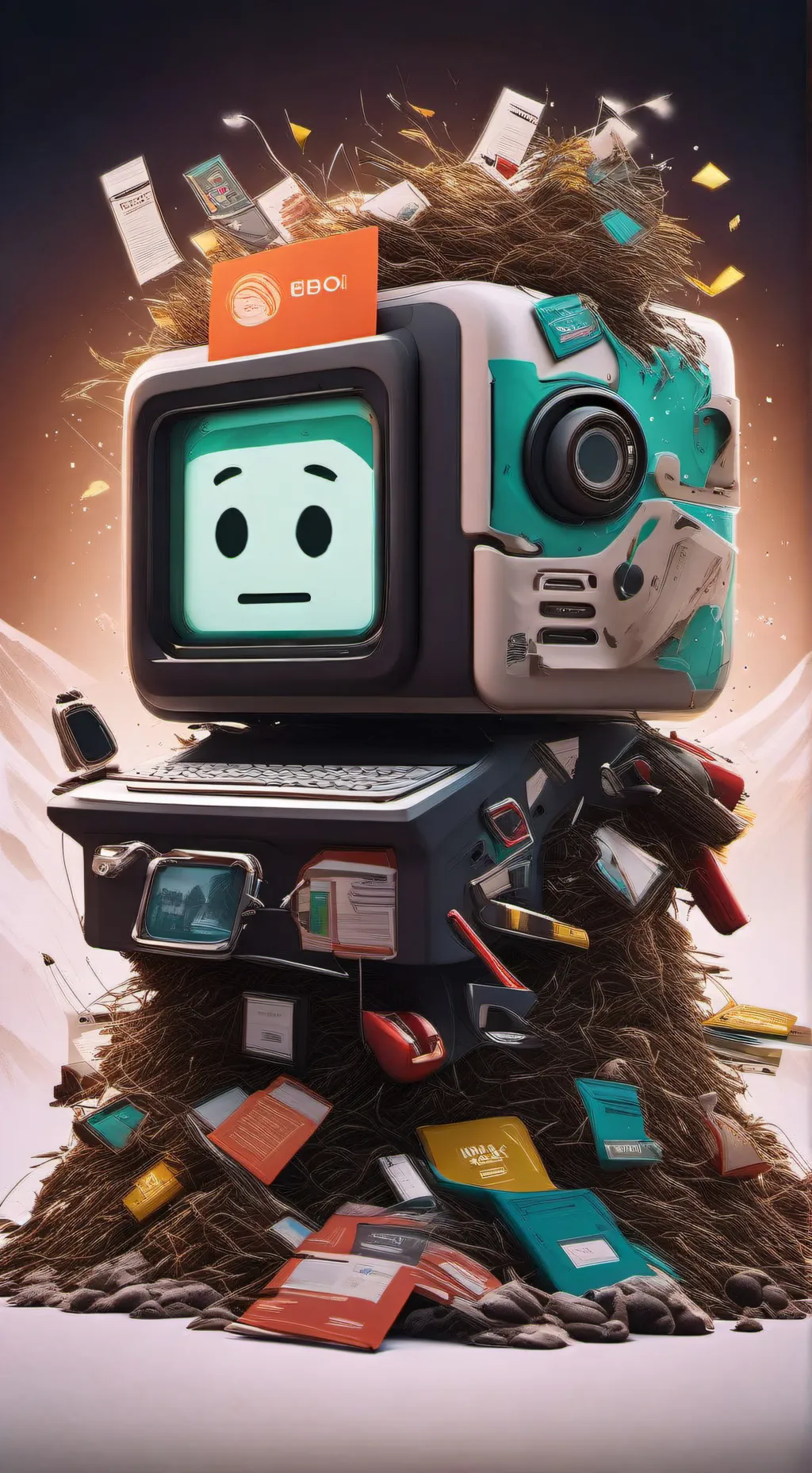 ai character: ☕📺Job bot!📺☕ background