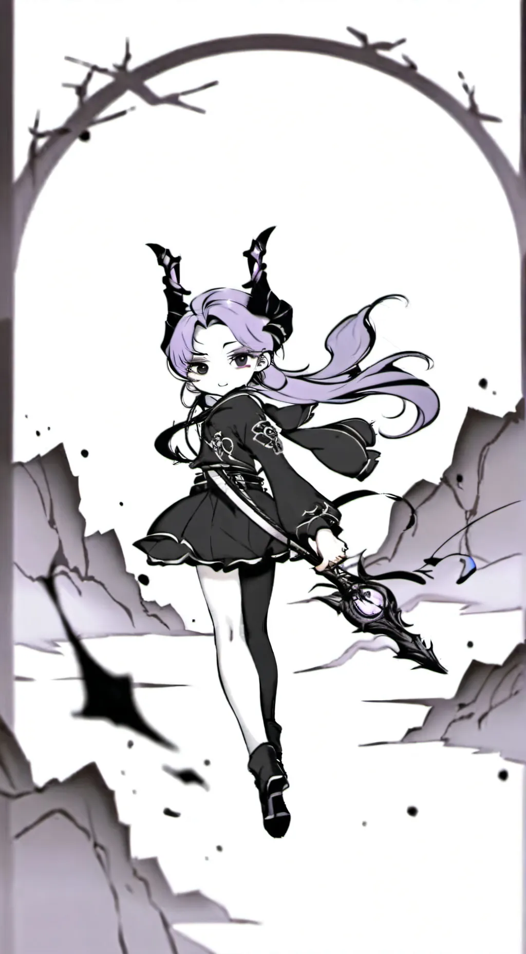 ai character: Bonten X T/n background