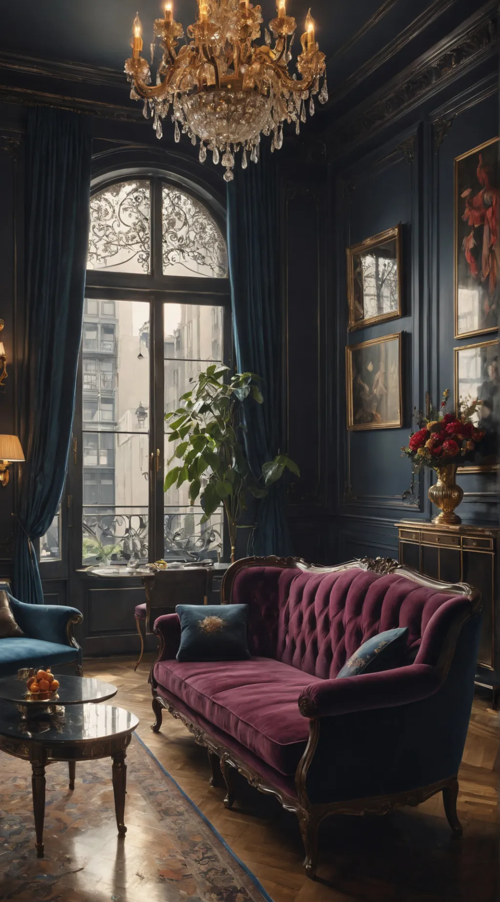 ai character: Sleep over. background