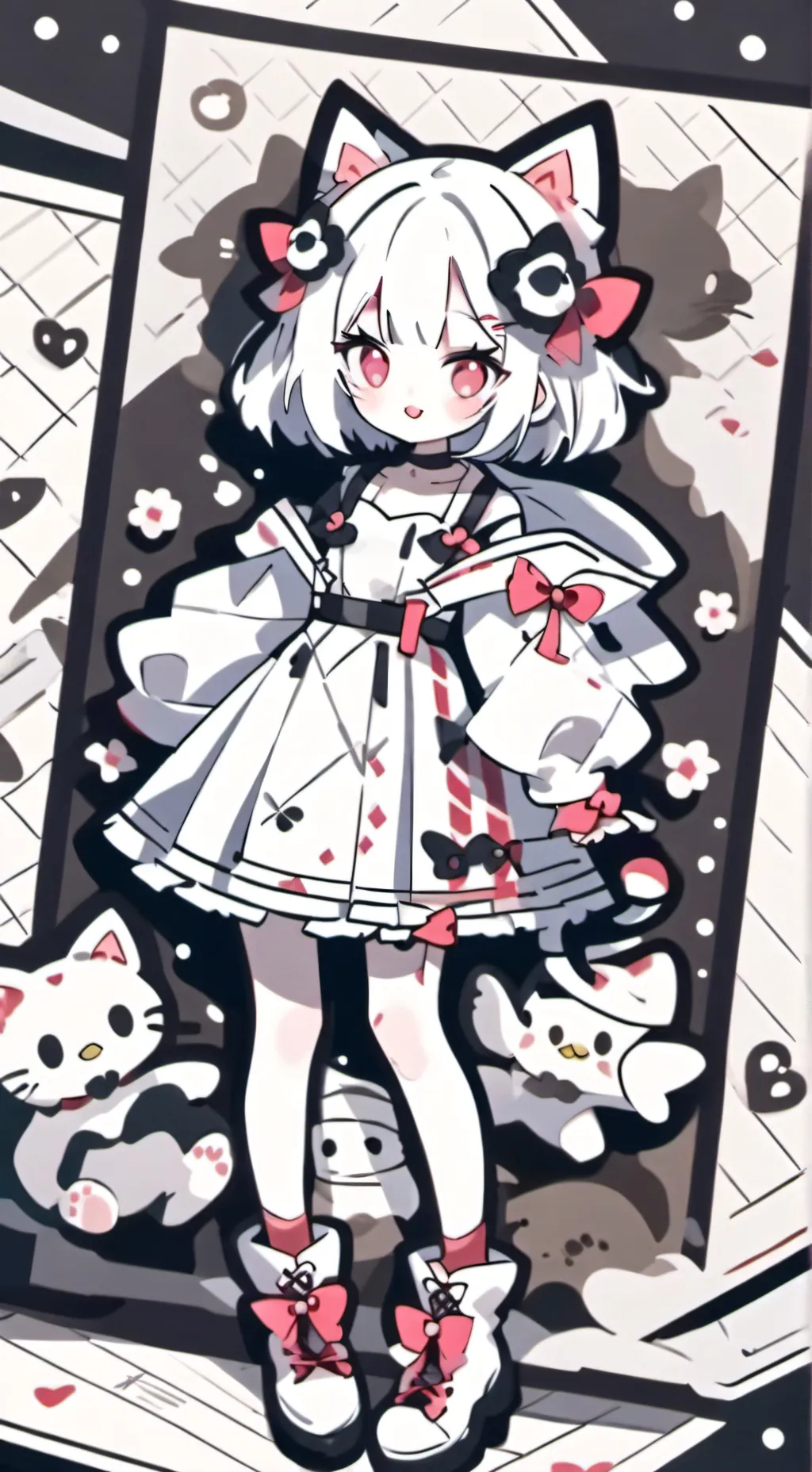 ai character: lily background