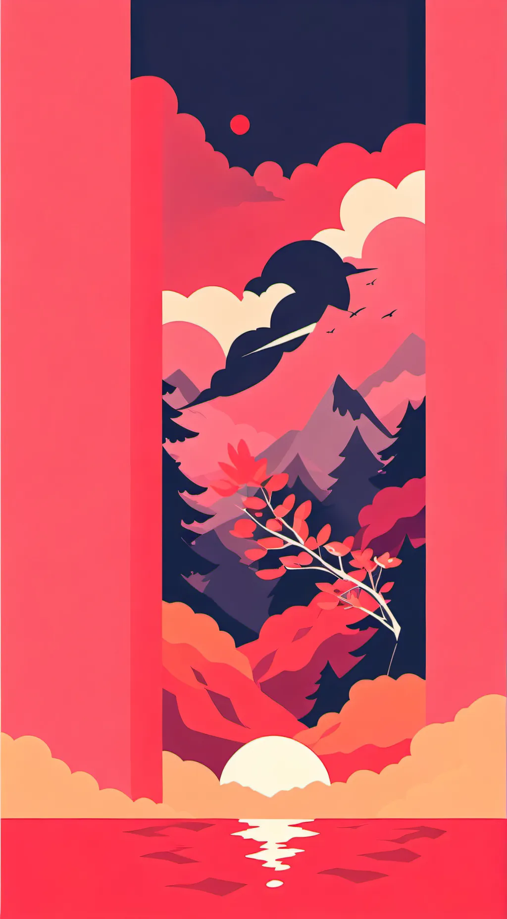 ai character: senju e uchiha background