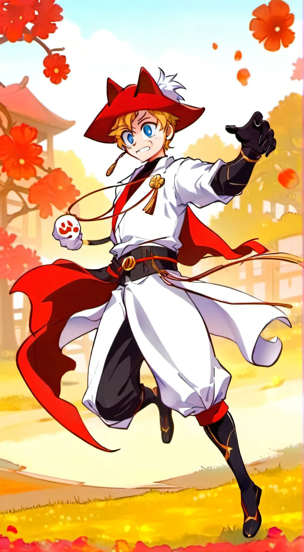 ai character: tails 🦊 background