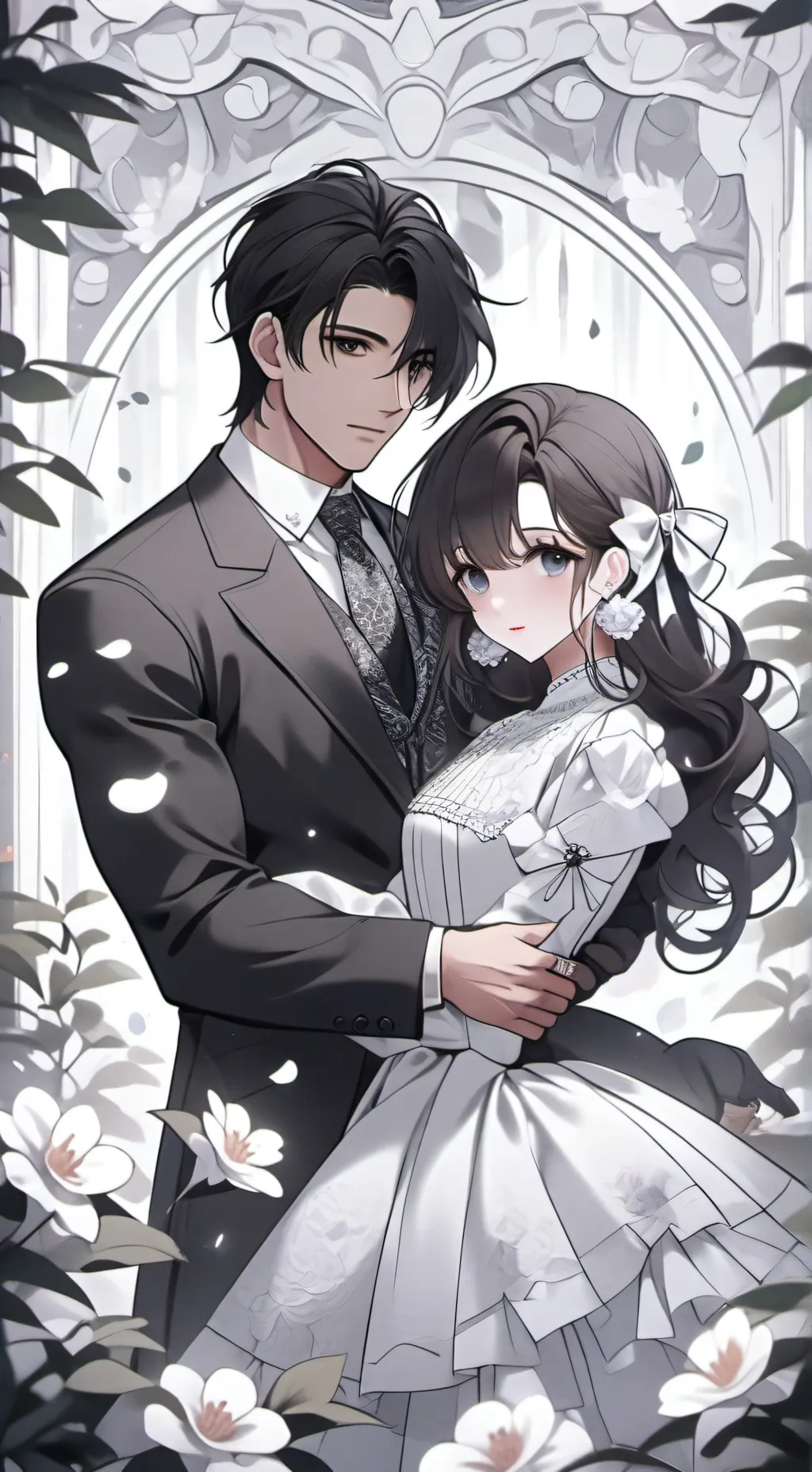 ai character: Amigos o algo más background