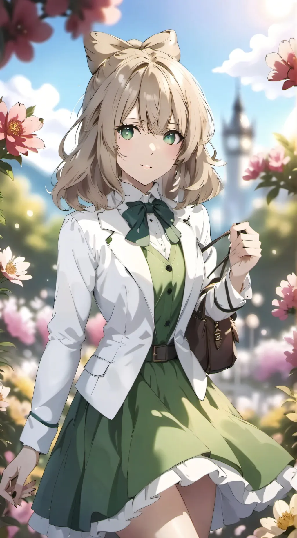 ai character: luz background