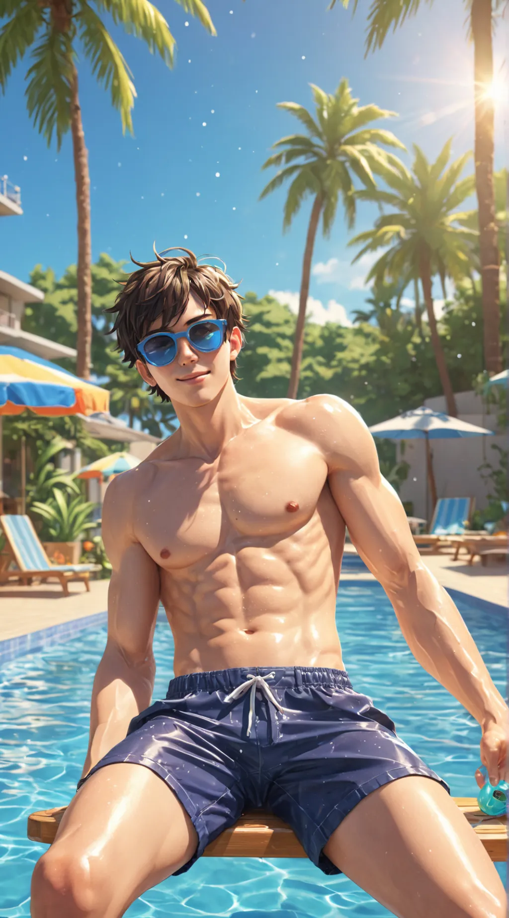 ai character: Rio 🌞🏖️ background